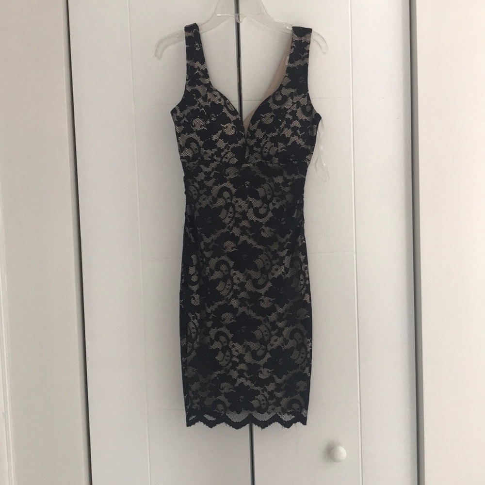 Tight Lace Mini Dress